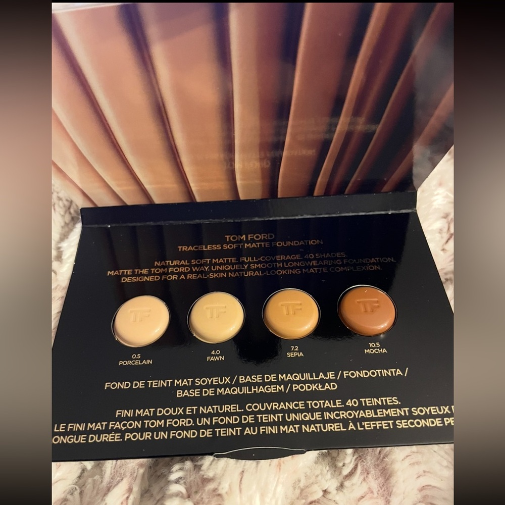Tom Ford Traceless Soft Matte Foundation - Porcelain, 4.0, 5.7, 8.5
